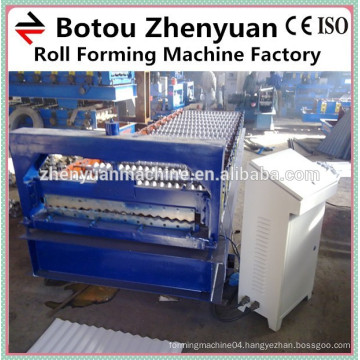 Metal roof tile forming machine for roofing